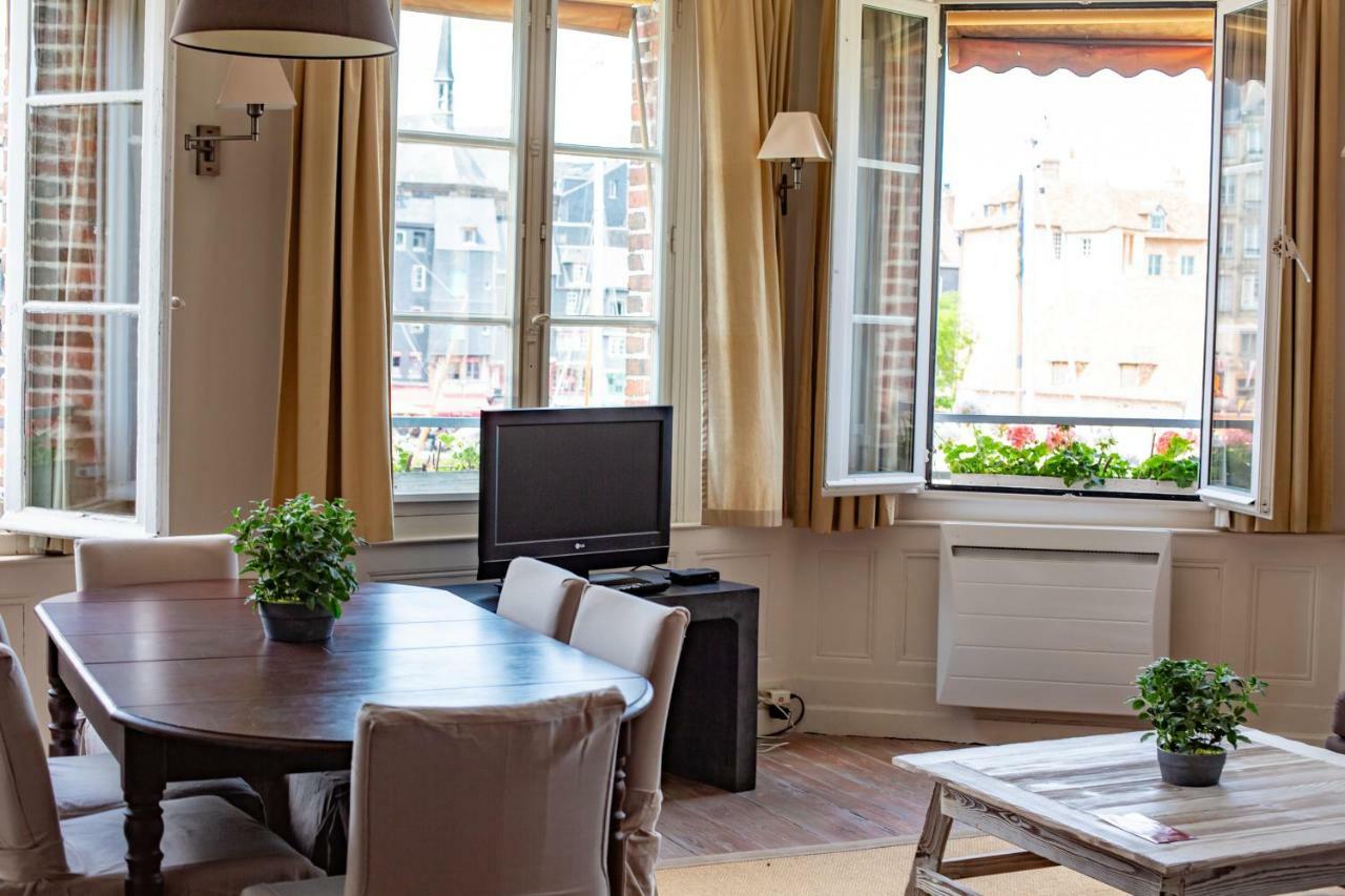 Appartement Vieux Bassin Honfleur Dış mekan fotoğraf